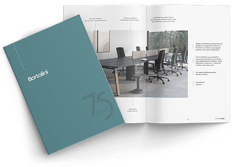 Catálogo de produtos Bortolini Móveis – representado pela Matriz Office